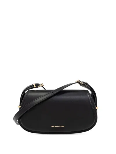 Michael Michael Kors Lydiasmall Flat Crossbody In Black