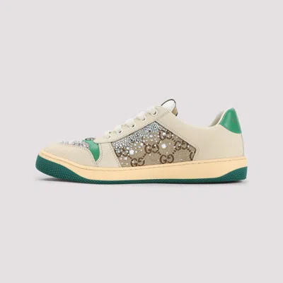Gucci Screener Sneakers Multicolor In White