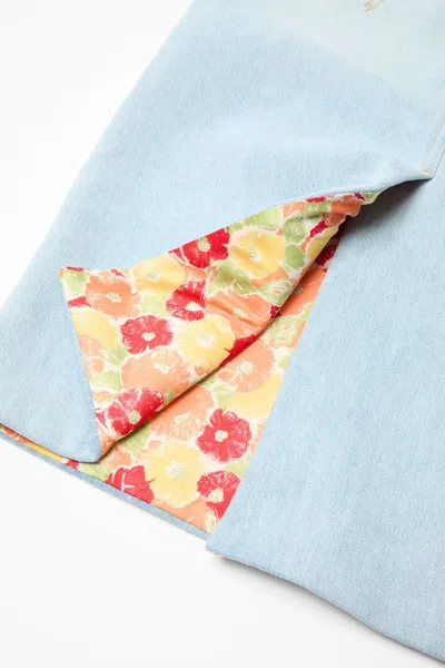 Acne Studios Denim Skirt In Blue