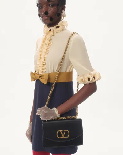 Valentino Garavani Crepe De Chine And Viscose Short Dress In Multi