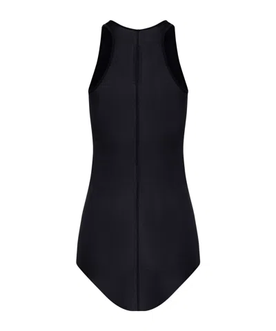 Rick Owens Cotton Top With Asymmetric Hem In Black