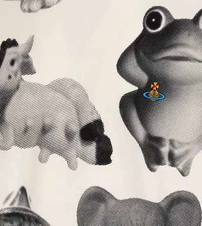 Vivienne Westwood Graphic Print Crewneck T-shirt In White