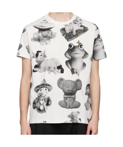 Vivienne Westwood Graphic Print Crewneck T-shirt In White