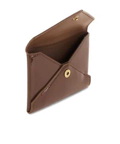 Saint Laurent Rectangular Wallet In Green