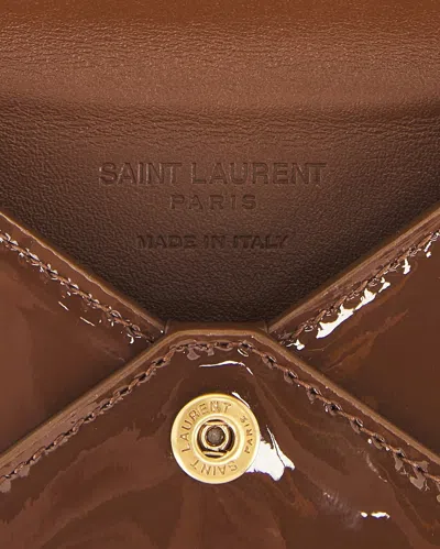 Saint Laurent Rectangular Wallet In Green