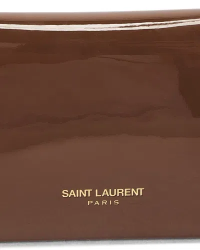 Saint Laurent Rectangular Wallet In Green