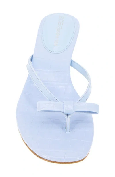 Bcbgeneration Zia Slide Sandal In Skyway