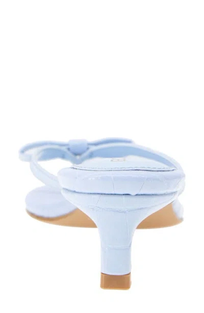 Bcbgeneration Zia Slide Sandal In Skyway