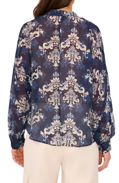 Halogen ® Tie Front Top In Classic Navy