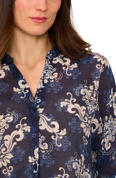 Halogen ® Tie Front Top In Classic Navy