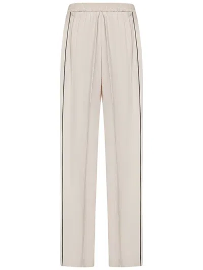 N°21 Blush Pink Satin Pyjama-style Trousers In Pink