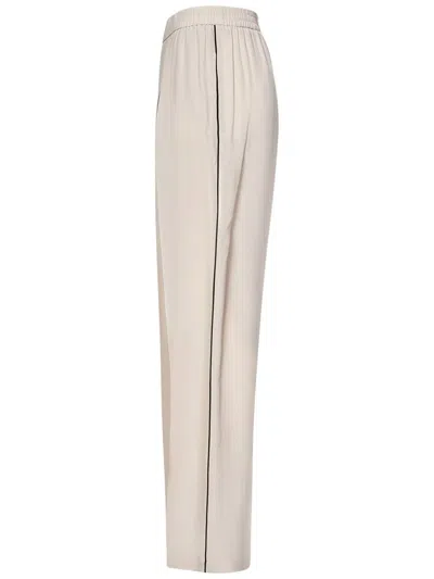 N°21 Blush Pink Satin Pyjama-style Trousers In Pink