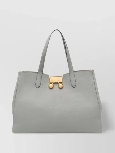 Marni Two-handle Leather Shoulder Bag