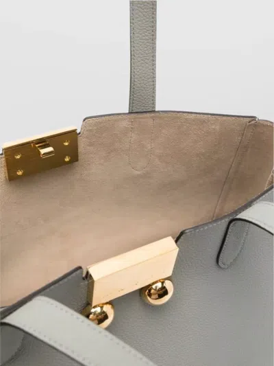 Marni Two-handle Leather Shoulder Bag