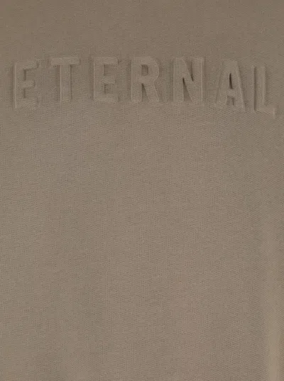 Fear Of God Eternal Relaxed Fit Crew Neck In Brown