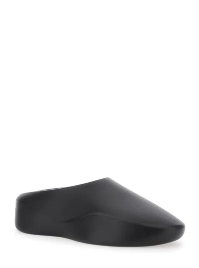 Fear Of God Runner Eva Rubber Slippers In Black