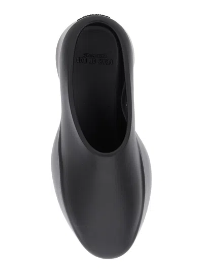 Fear Of God Runner Eva Rubber Slippers In Black