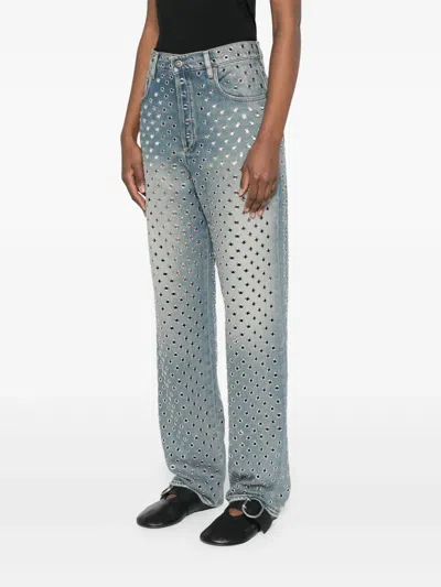 Golden Goose Kim Jeans In Blue