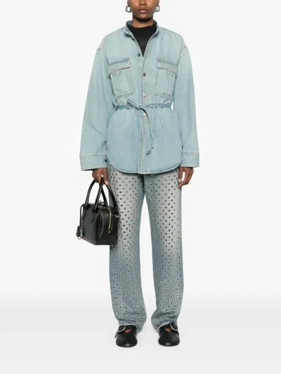 Golden Goose Kim Jeans In Blue