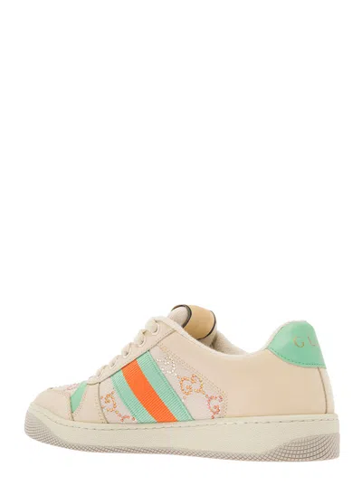 Gucci Multi Color Multi Color Screener Sneakers In Multicolor