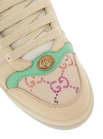 Gucci Multi Color Multi Color Screener Sneakers In Multicolor