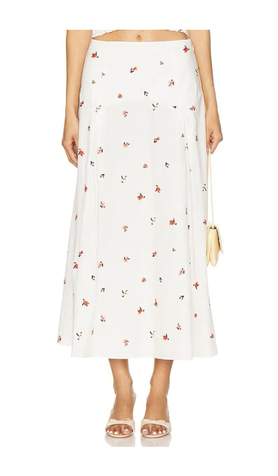 Solid & Striped The Gael Skirt Brule In 焦色