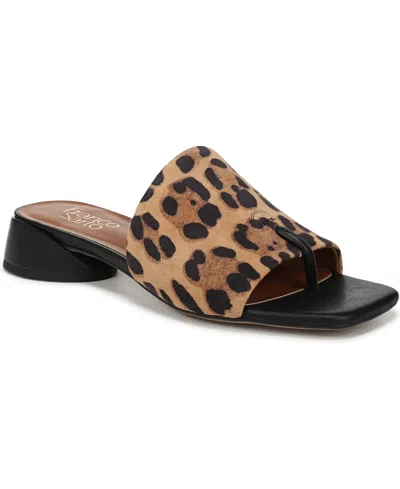 Franco Sarto Loran Sandal In Animal Print