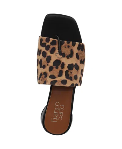 Franco Sarto Loran Sandal In Animal Print