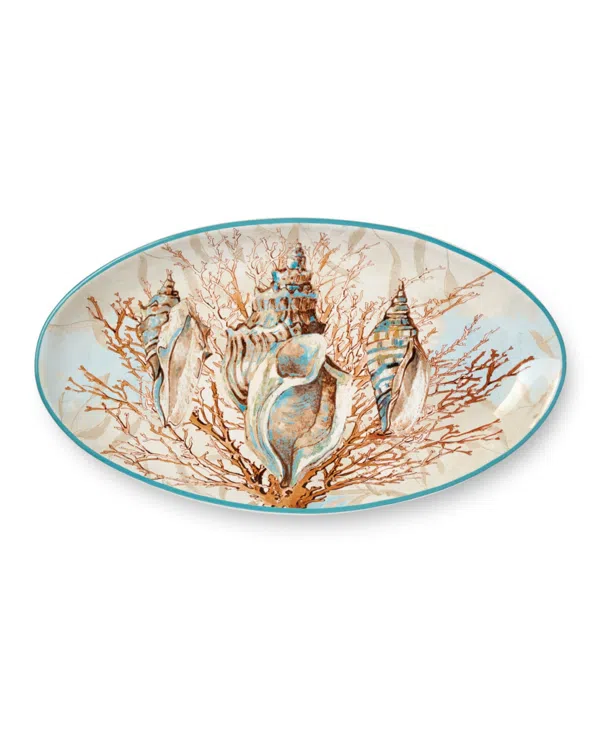 Certified International Escape to the Sea Platter - Thumbnail 4