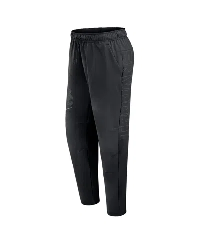 Nike Men's Black Michigan Wolverines Premium Unlimited Woven Performance Pants In Black