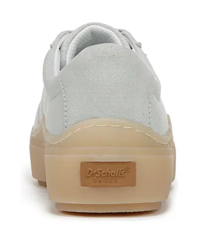 Dr. Scholl's Women's Time Off Low Top Sneakers In Ocean Microfiber