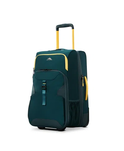 High Sierra Hi-life 22" Carry-on Wheeled Duffel In Green