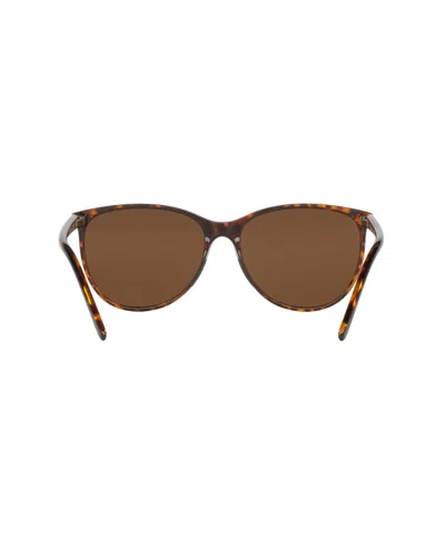Maui Jim Unisex Hs723 57mm Polarized Sunglasses In Brown
