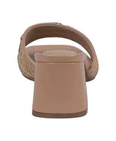 Gc Shoes Women's Wanda Block Heel Dress Sandals In Nude