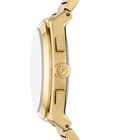 Fossil Men's Everett Gold Dial Watch In Gold-tone