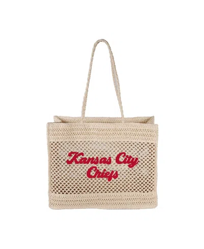 Logo Brands Georgia Bulldogs Coastal Tote Bag In Tan