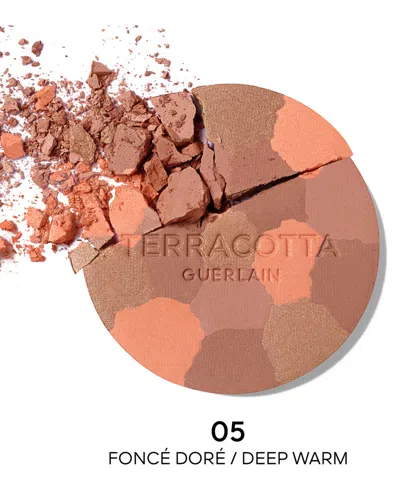 Guerlain Terracotta Light Healthy Glow Bronzer Refill In Deep Warm