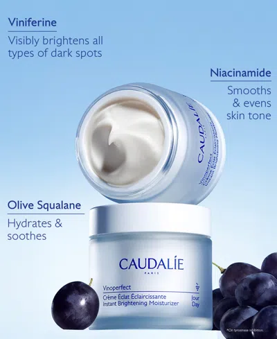 Caudalíe Refillable Vinoperfect Dark Spot Brightening Moisturizer With Niacinamide In No Color