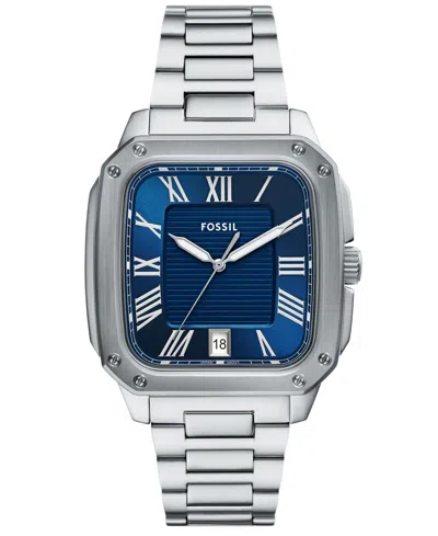 Fossil Crosby Watch, 30mm X 42mm In Silver-tone