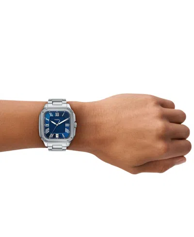 Fossil Crosby Watch, 30mm X 42mm In Silver-tone