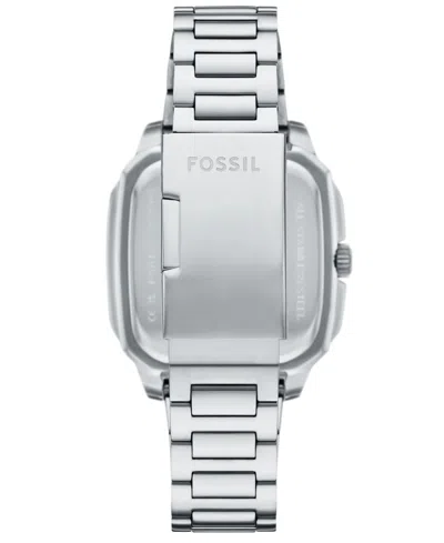 Fossil Crosby Watch, 30mm X 42mm In Silver-tone