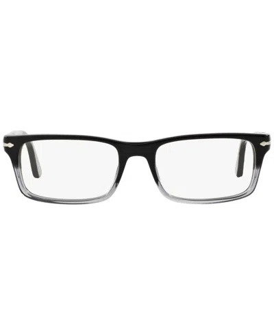 Persol Rectangular Frame Glasses In Black