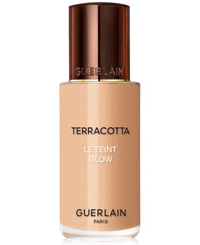 Guerlain Terracotta Le Teint Glow Foundation In 3w - Medium With Golden Undertones