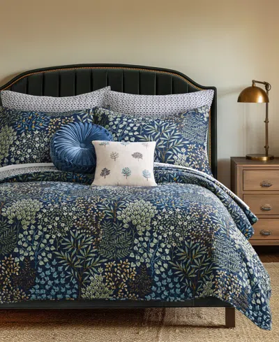 Levtex English Forest Reversible 2-pc. Quilt Set, Twin/twin Xl In Navy