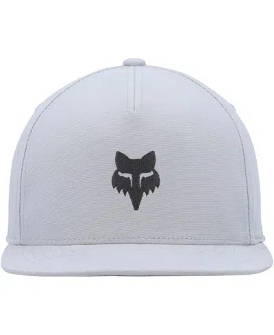 Fox Men's Gray Snapback Hat In Gray