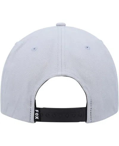 Fox Men's Gray Snapback Hat In Gray