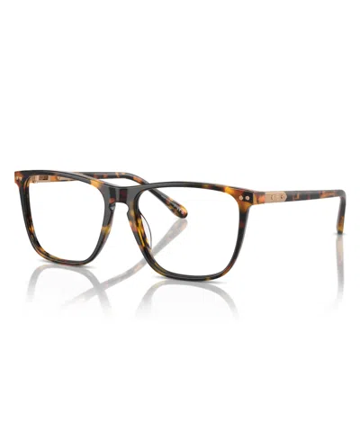 Ralph Lauren 53mm Square Optical Glasses In Antique Havana