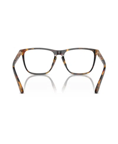 Ralph Lauren 53mm Square Optical Glasses In Antique Havana