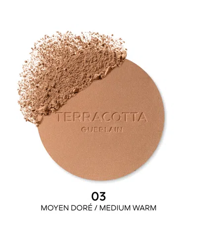 Guerlain Terracotta Sunkissed Bronzer Refill In Medium Warm