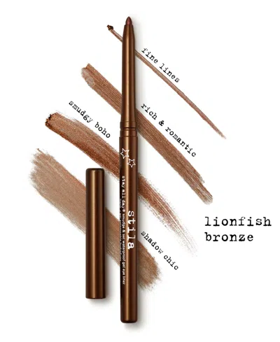 Stila Stay All Day Smudge & Set Waterproof Gel Eye Liner - Espresso In Lionfish Bronze